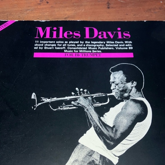 Vintage Miles Davis solos for Bb trumpet volume 89 Music for Millions Series - Picture 2 of 16
